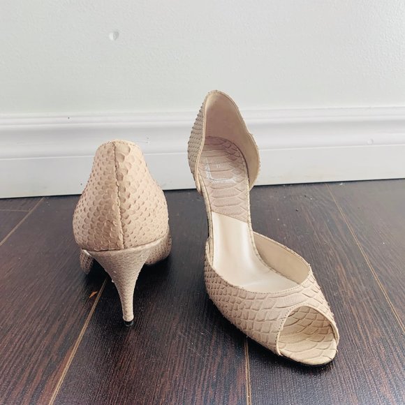 Dior Shoes - *Host Pick* Dior Snakeskin Heels, Size 37.5
